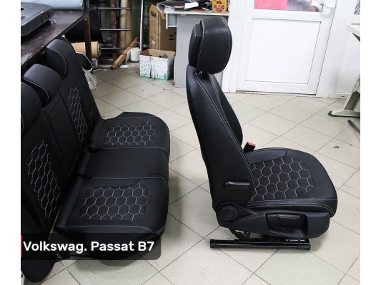 Каркасные авточехлы на Volkswagen Passat B7 Каркасные авточехлы на Volkswagen Passat B7